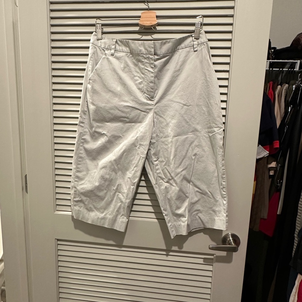 Talbots Light Gray Women's Bermudas